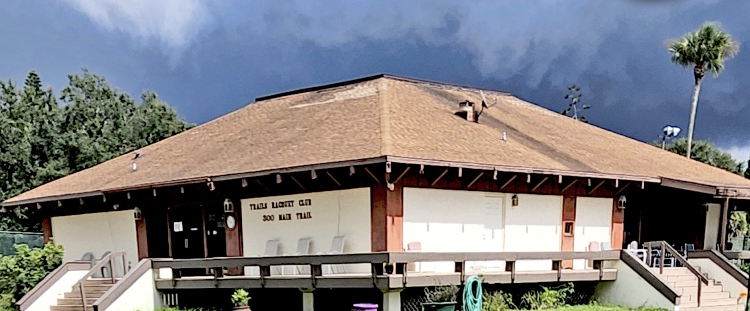 Trailside Tennis Club — Before renovation