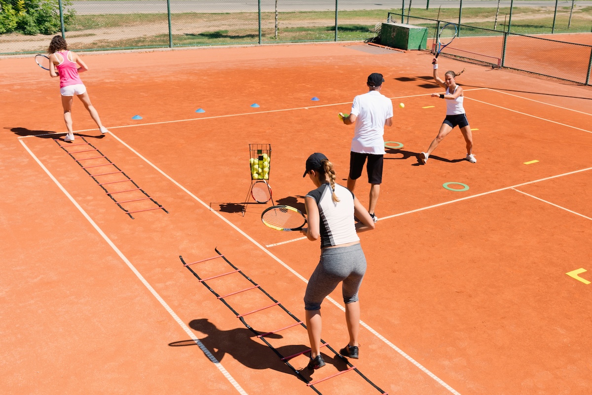 Private tennis lessons